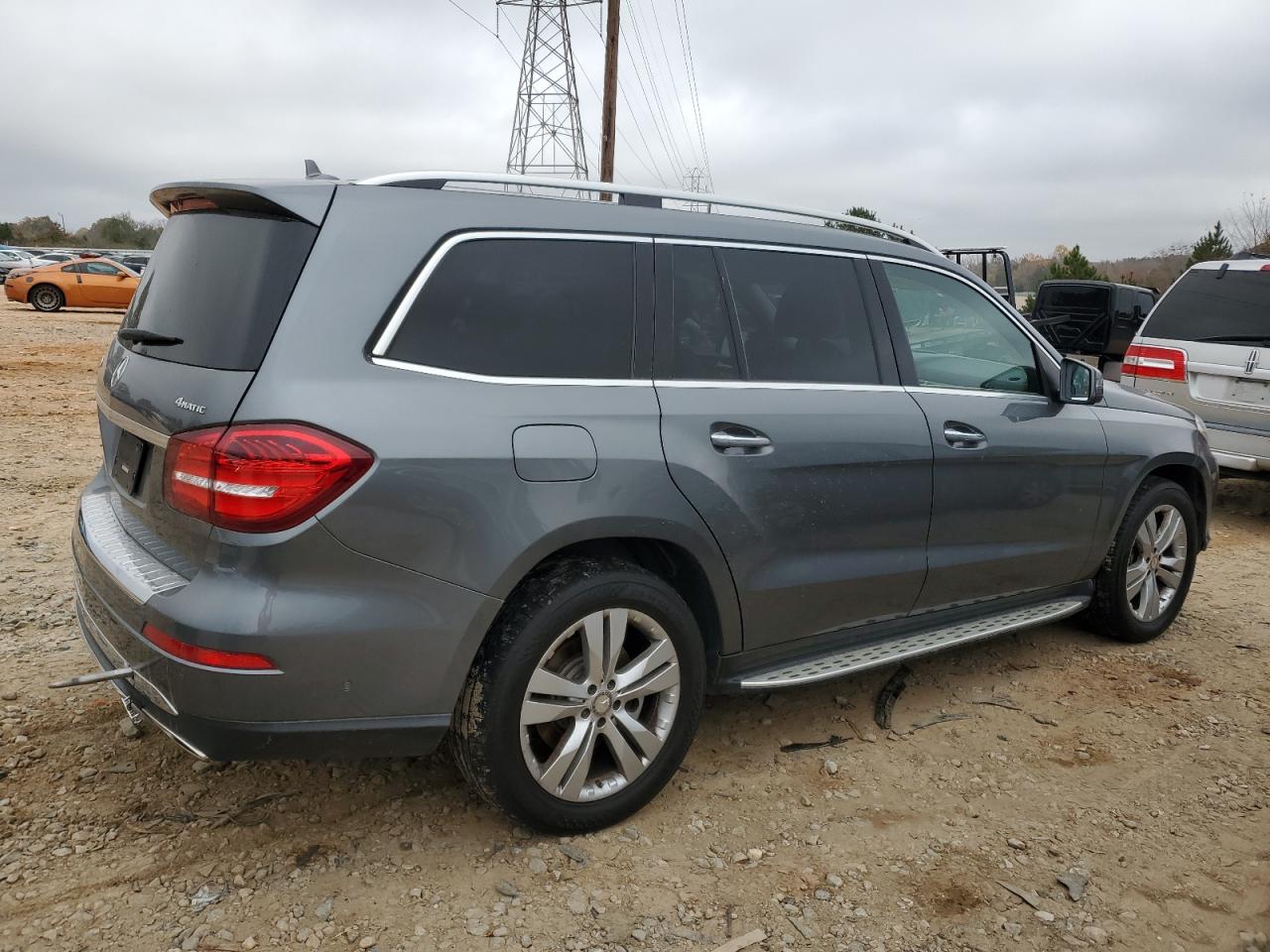 2017 Mercedes-Benz GLS-klasse VIN 4JGDF6EE5HA959743 Copart auction photo, water/flood damage thumbnail 3