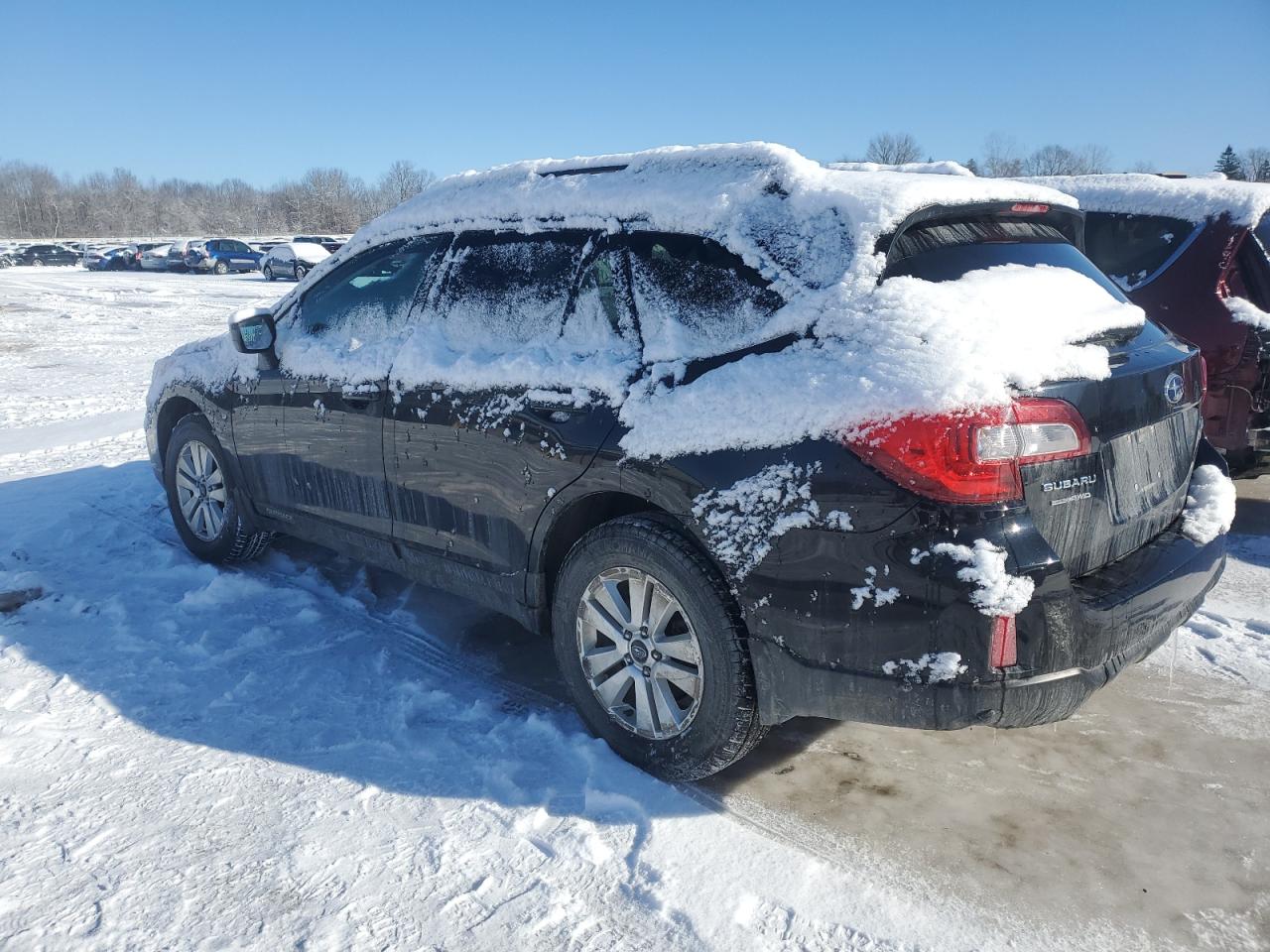 2015 Subaru Outback VIN 4S4BSAEC3F3294685 Copart auction photo, front end / minor dent/scratches damage thumbnail 2