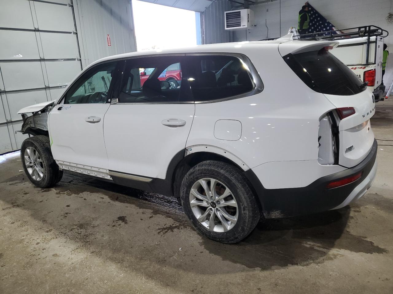 2021 KIA Telluride VIN 5XYP2DHCXMG154908 Copart auction photo, front end damage thumbnail 2