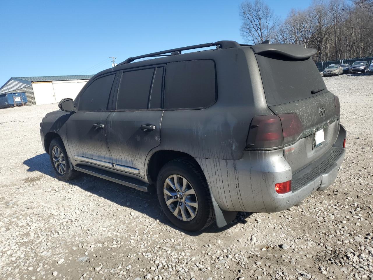 2018 Toyota Land Cruiser VIN JTMCY7AJXJ4067379 Copart auction photo, burn damage thumbnail 2
