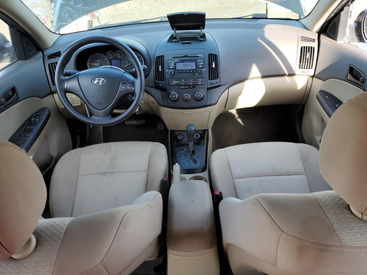 2012 Hyundai Elantra VIN KMHDB8AE8CU142626 Copart auction photo, side damage thumbnail 8