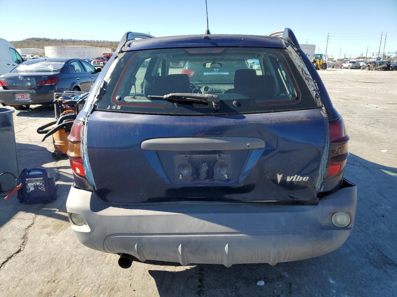 2005 Pontiac Vibe VIN 5Y2SL66845Z466260 Copart auction photo, rear end / side damage thumbnail 6