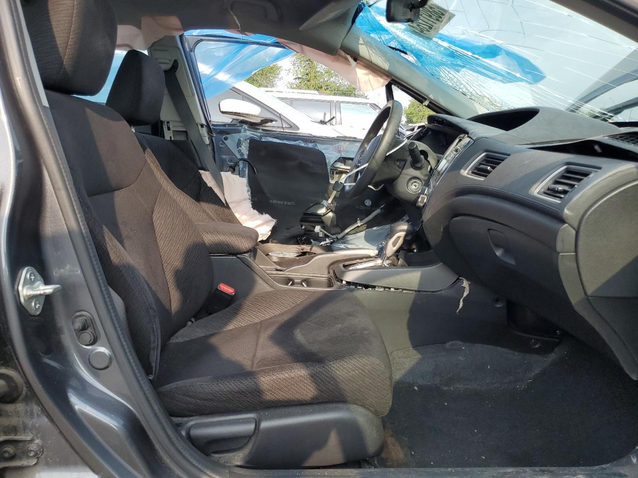 2013 Honda Civic VIN 19XFB2F56DE021645 Copart auction photo, side / top/roof damage thumbnail 7