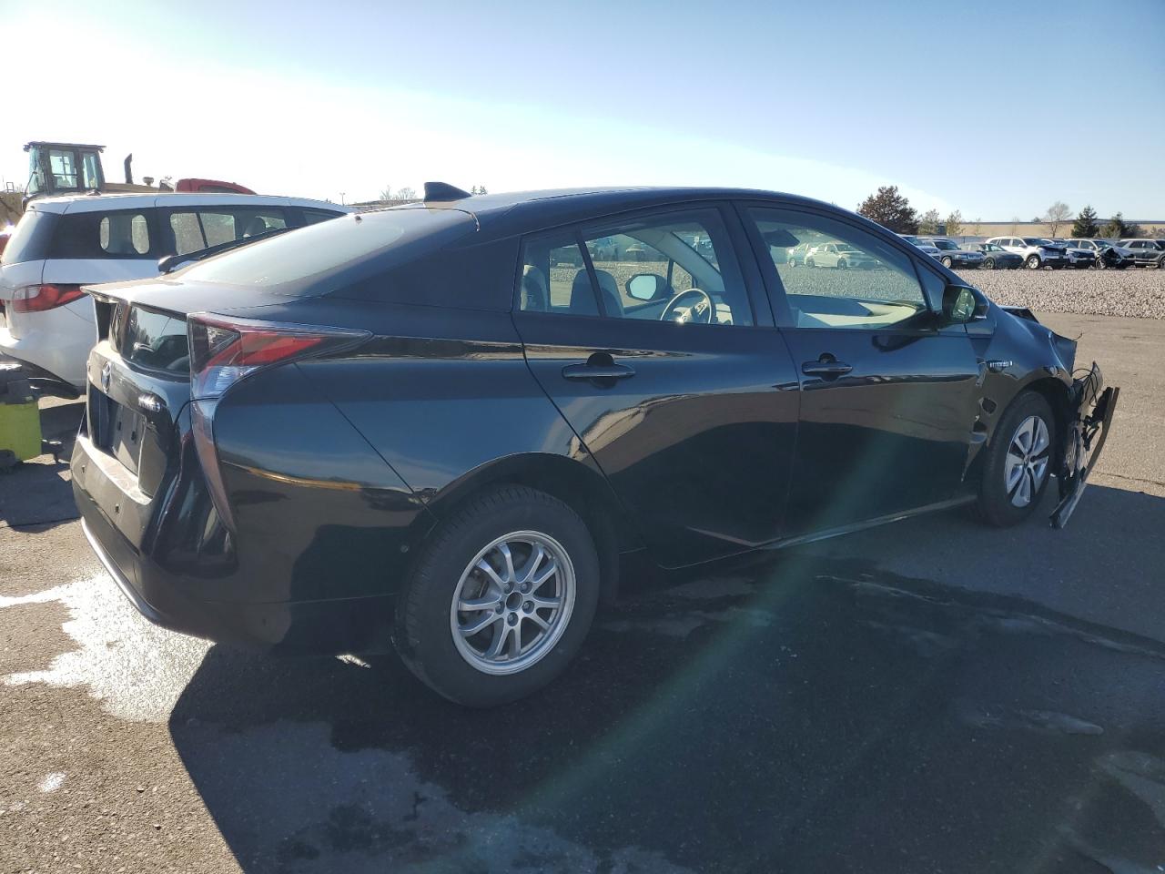2017 Toyota Prius VIN JTDKBRFUXH3567800 Copart auction photo, front end damage thumbnail 3