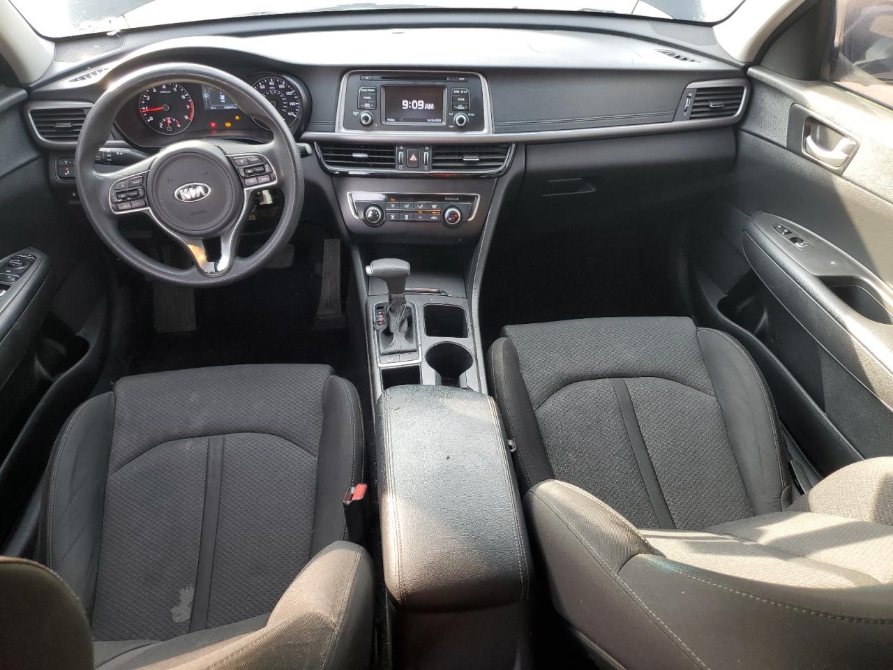 2016 KIA Optima VIN 5XXGT4L36GG058335 Copart auction photo, vandalism damage thumbnail 8