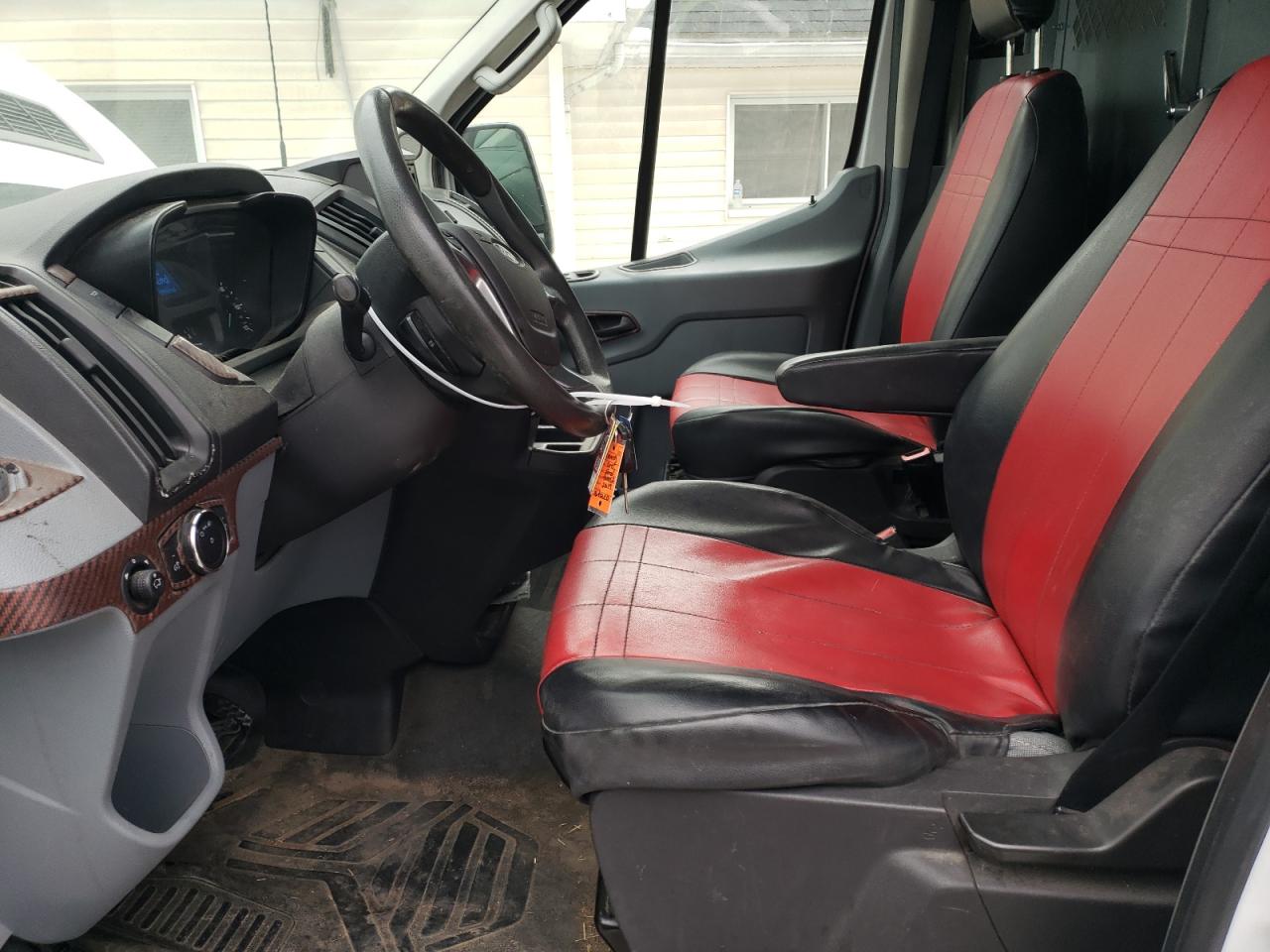 2015 Ford Transit VIN 1FTNR2CG5FKB07512 Copart auction photo, front end damage thumbnail 7