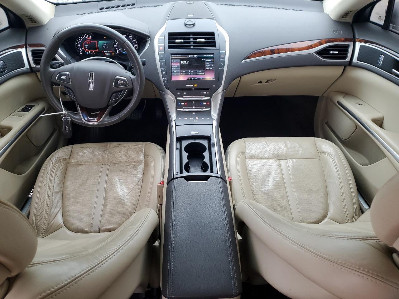 2014 Lincoln MKZ VIN 3LN6L2JK7ER827185 Copart auction photo, side / minor dent/scratches damage thumbnail 8
