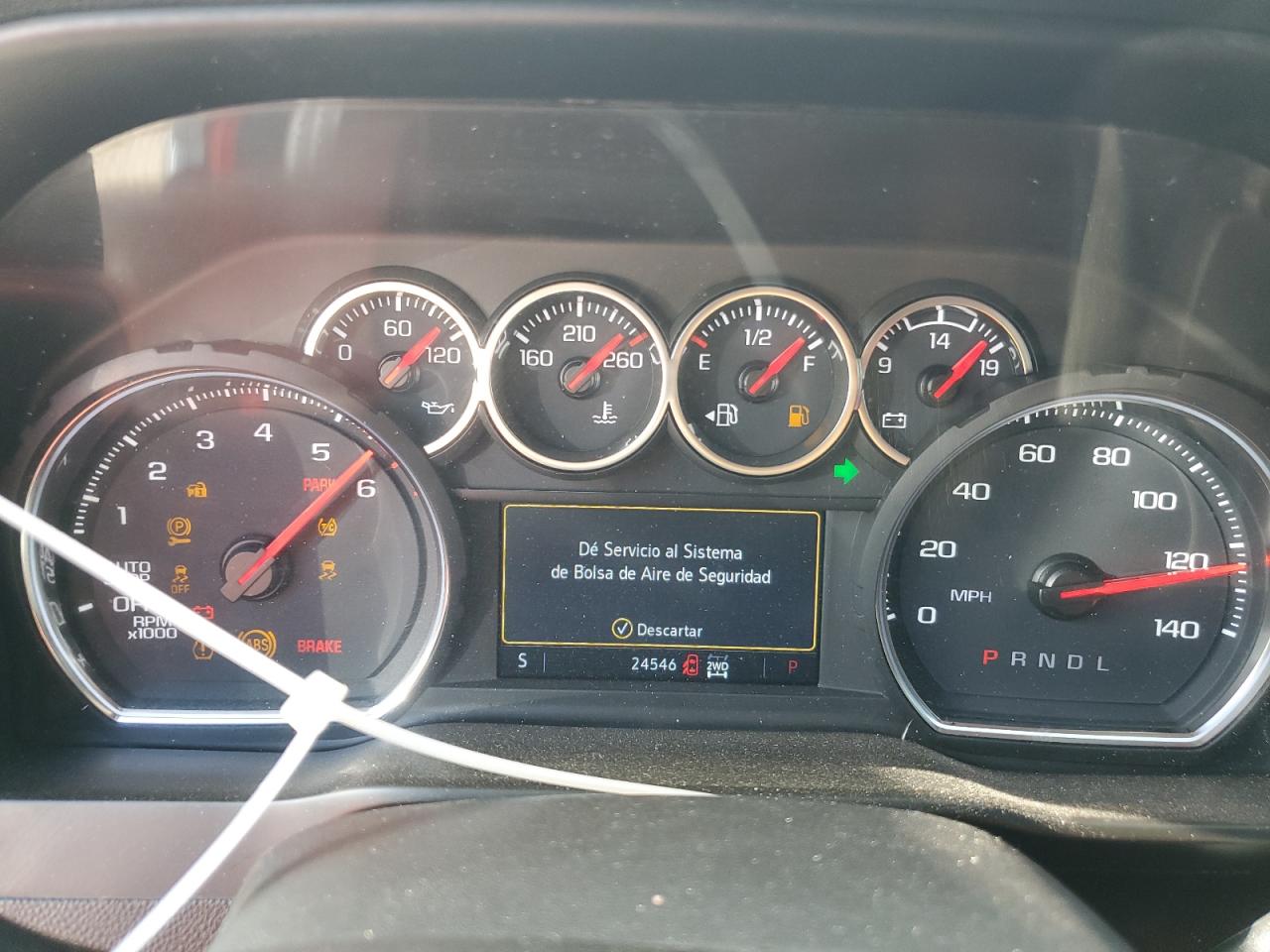 2020 Chevrolet Silverado VIN 3GCUYEEDXLG429942 Copart auction photo, front end damage thumbnail 9
