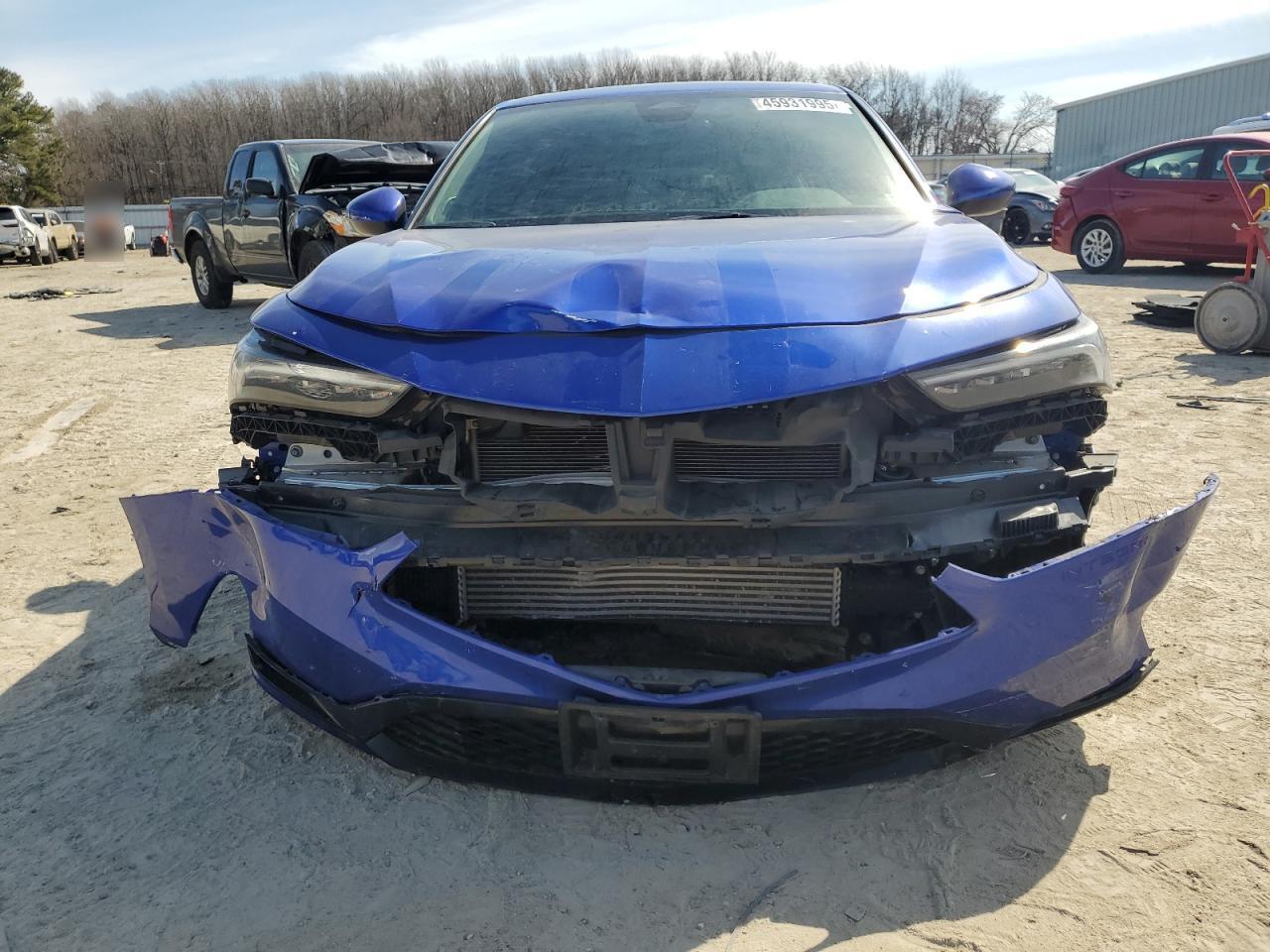 2023 Acura Integra VIN 19UDE4H33PA002632 Copart auction photo, front end / side damage thumbnail 5