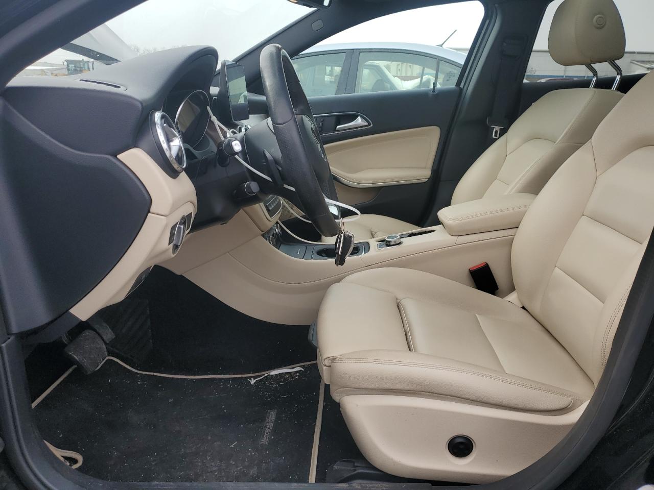 2017 Mercedes-Benz GLA-klasse VIN WDCTG4GB5HJ339053 Copart auction photo, undercarriage damage thumbnail 7