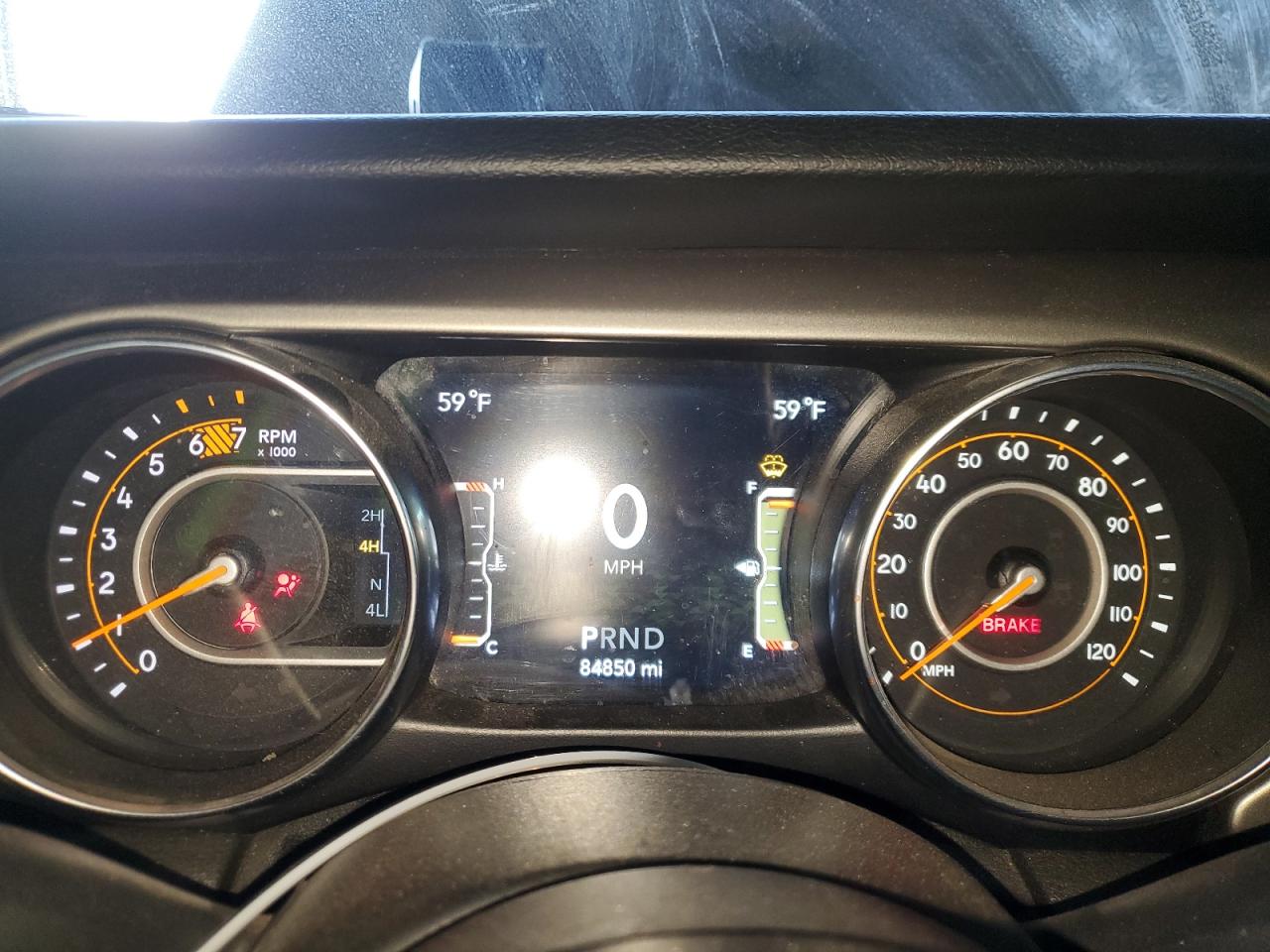 2021 Jeep Wrangler VIN 1C4HJXDN8MW592619 Copart auction photo, front end damage thumbnail 9