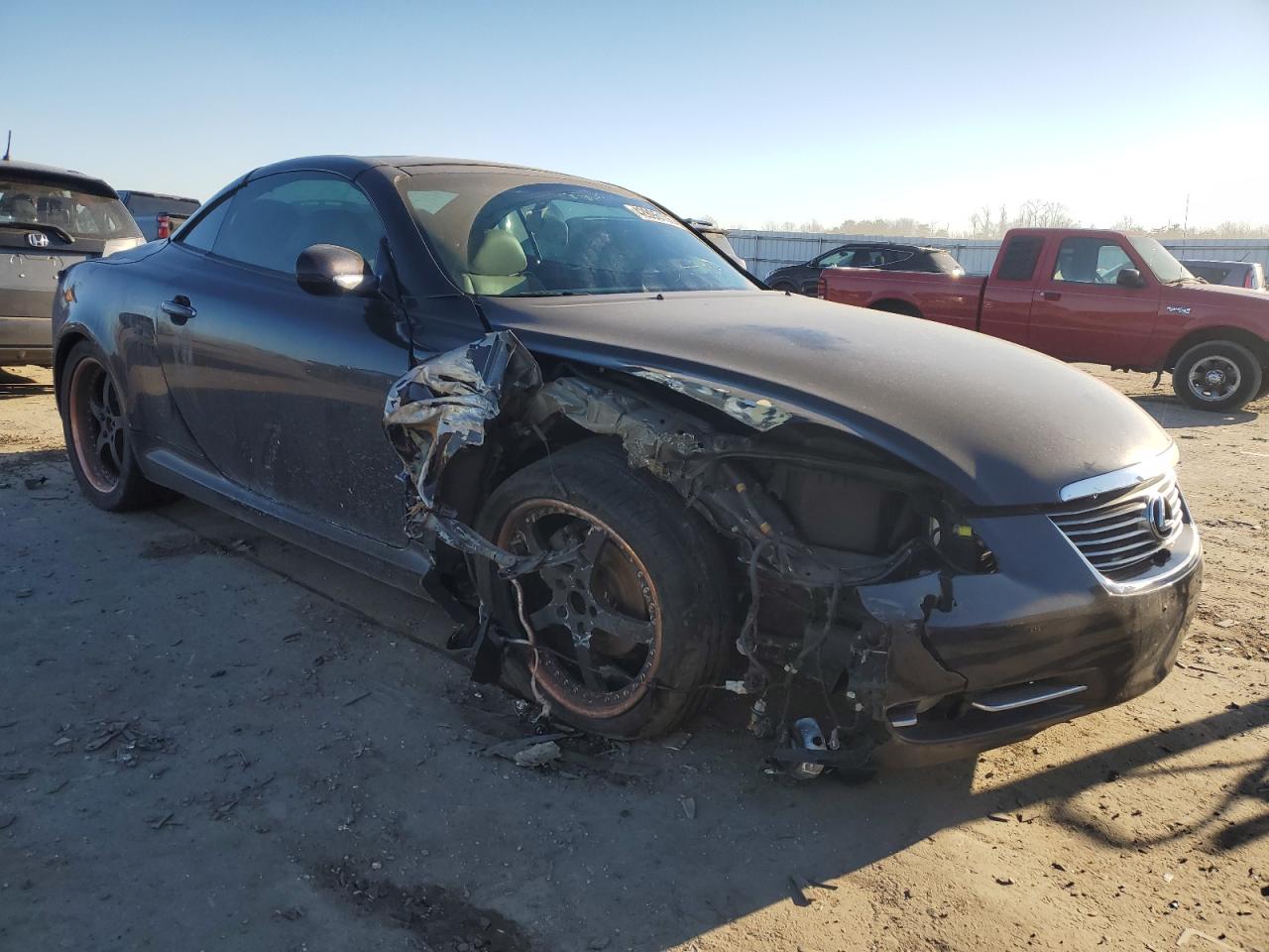 2007 Lexus SC VIN JTHFN45Y179014155 Copart auction photo, front end / minor dent/scratches damage thumbnail 4
