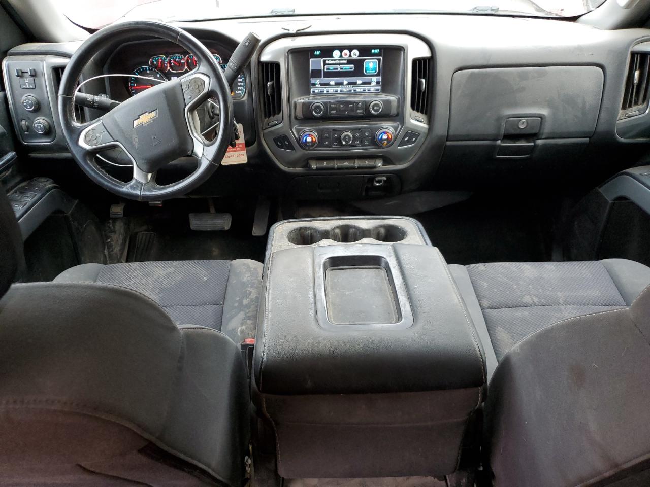 2016 Chevrolet Silverado VIN 3GCUKREC3GG352787 Copart auction photo, front end / side damage thumbnail 8