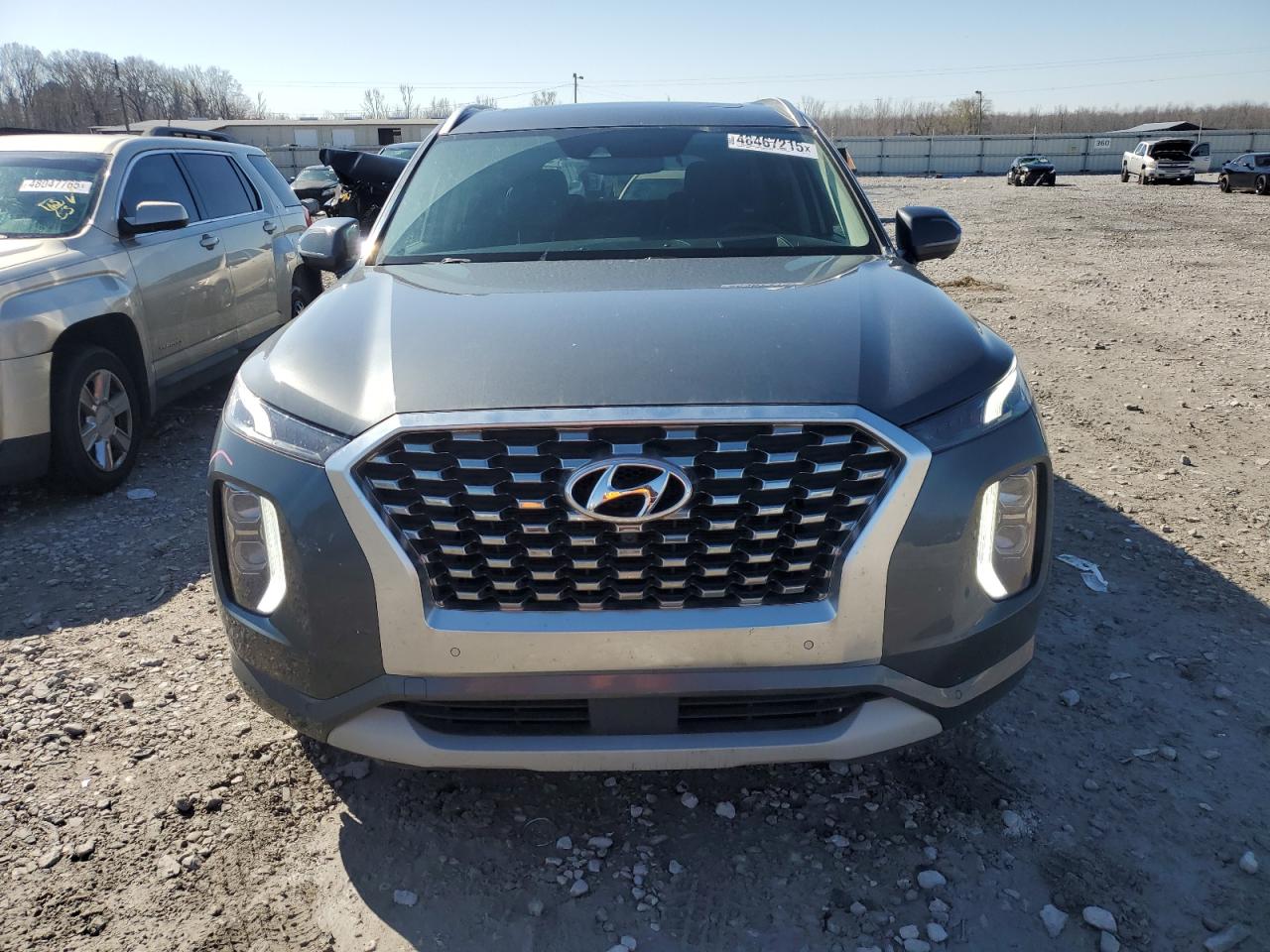 2021 Hyundai Palisade VIN KM8R54HE5MU271453 Copart auction photo, side / rear end damage thumbnail 5