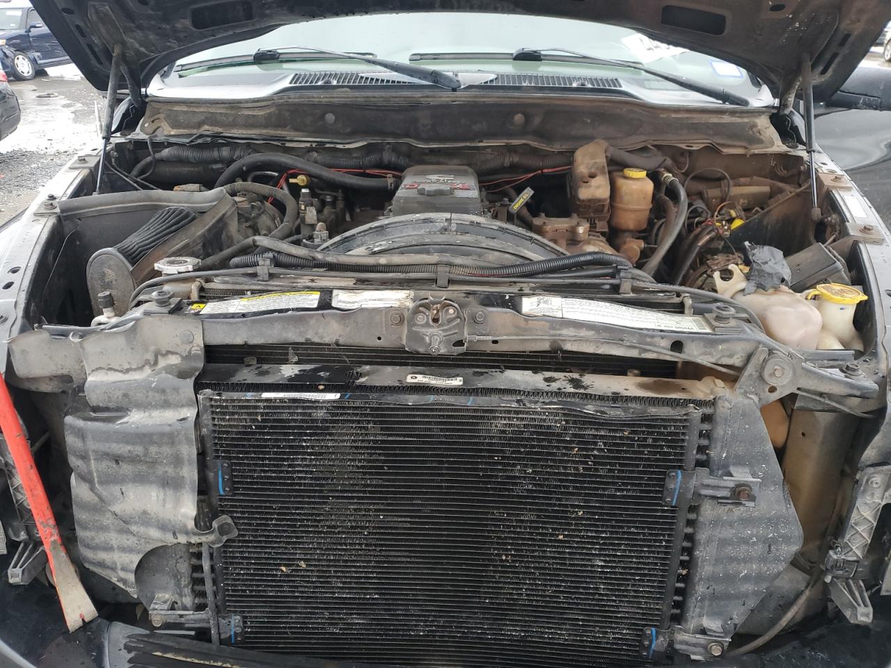 2008 Dodge RAM VIN 3D7KS28A58G154602 Copart auction photo, front end damage thumbnail 11