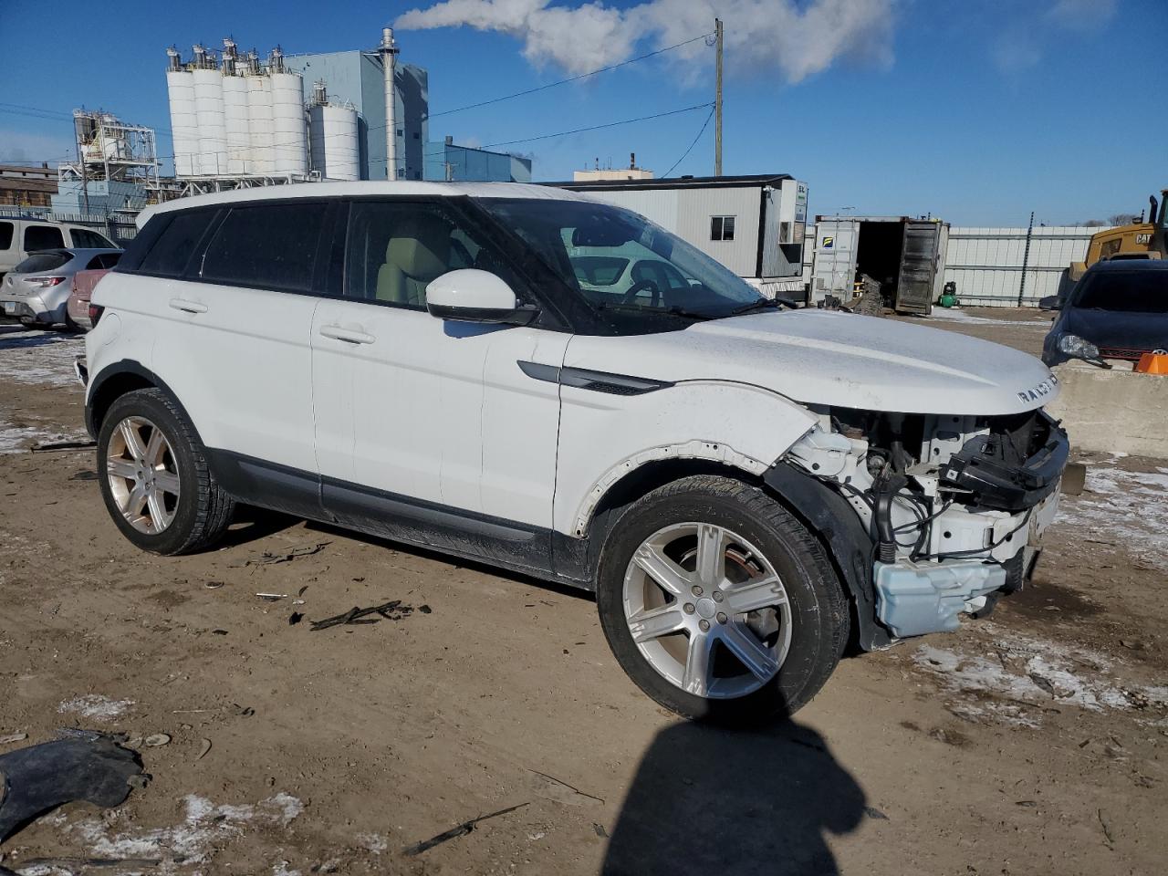 2015 Land Rover Range Rover VIN SALVP2BG7FH058973 Copart auction photo, front end damage thumbnail 4