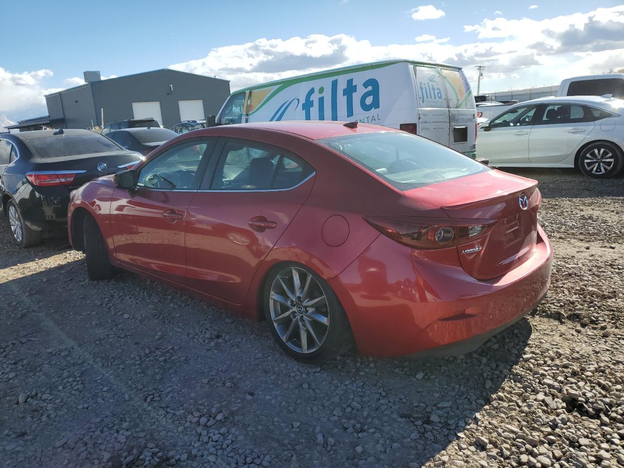 2018 Mazda 3 VIN 3MZBN1W38JM178008 Copart auction photo, side damage thumbnail 2