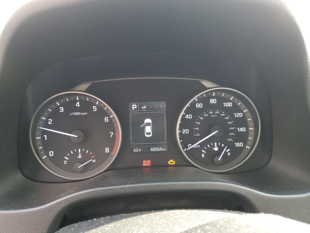 2018 Hyundai Elantra VIN KMHD84LF1JU555112 Copart auction photo, all over damage thumbnail 9