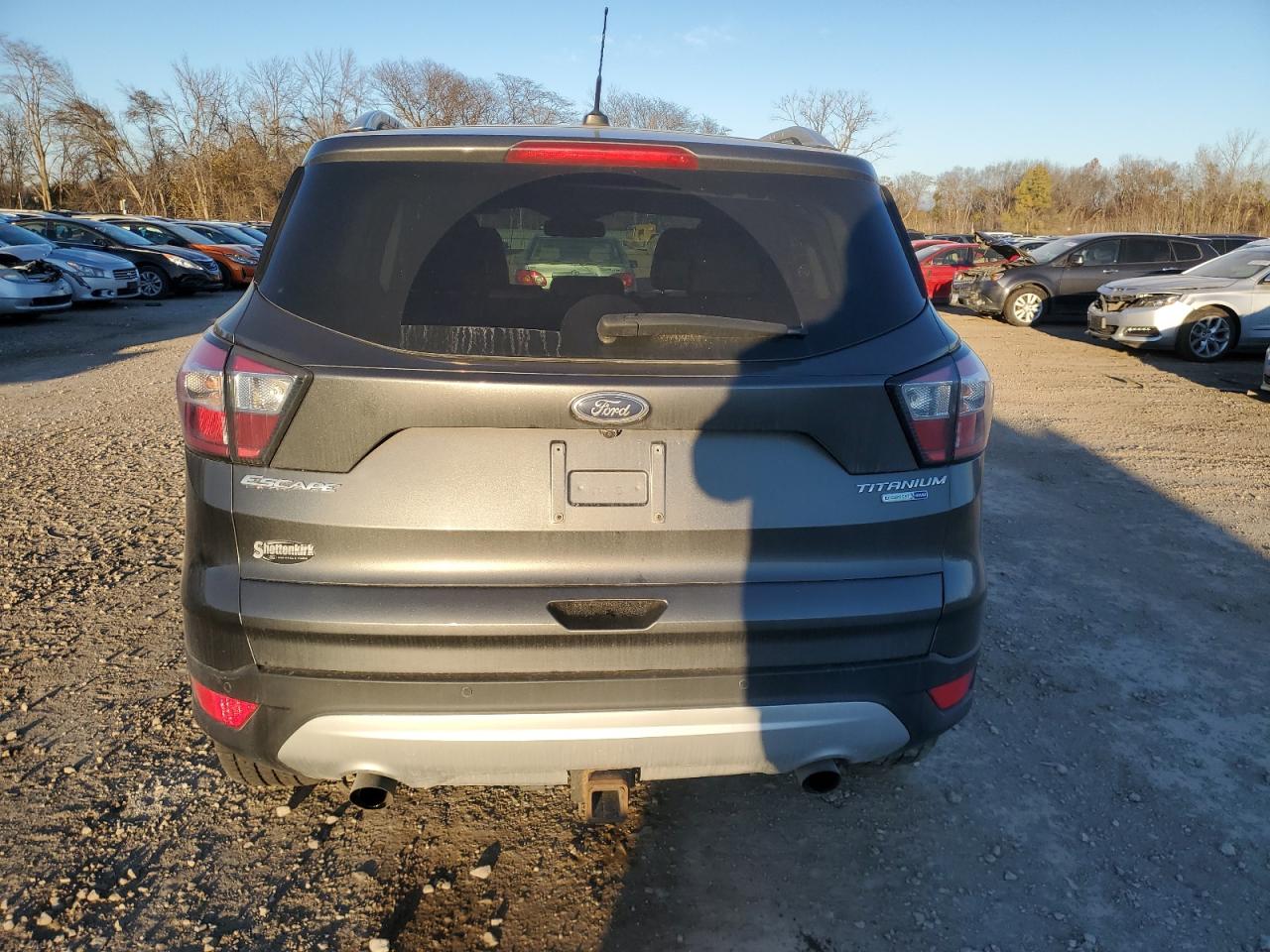 2017 Ford Escape VIN 1FMCU9J99HUC95411 Copart auction photo, front end damage thumbnail 6