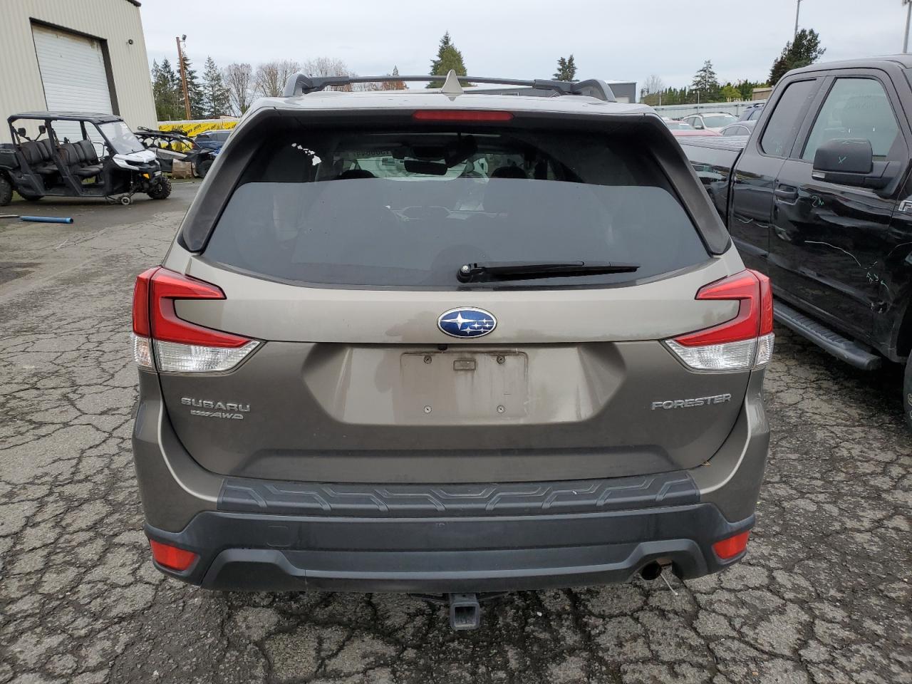 2019 Subaru Forester VIN JF2SKAEC9KH487345 Copart auction photo, all over damage thumbnail 6