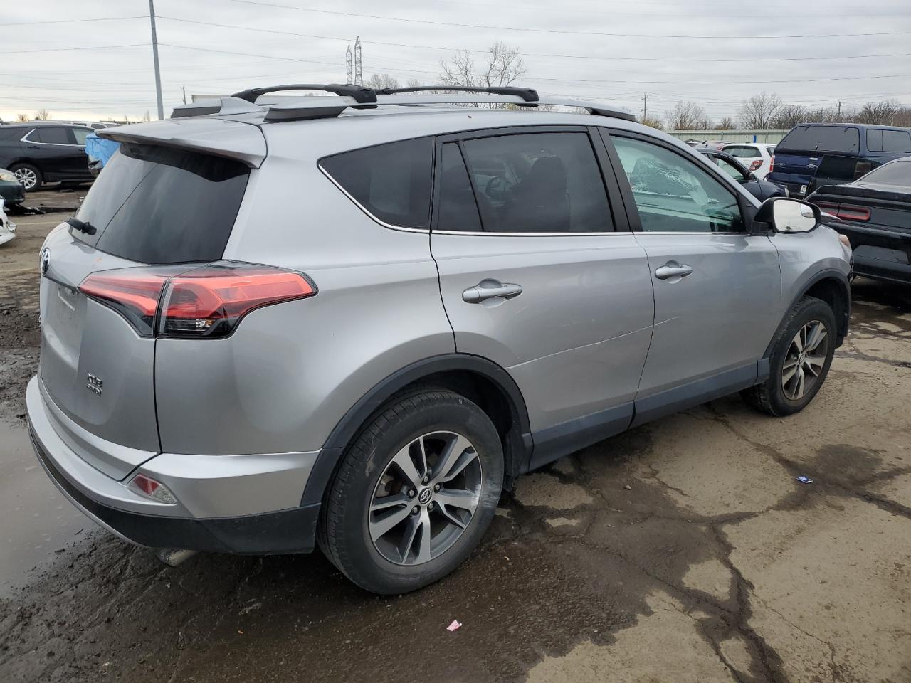 2017 Toyota RAV 4 VIN 2T3RFREV5HW549960 Copart auction photo, front end damage thumbnail 3