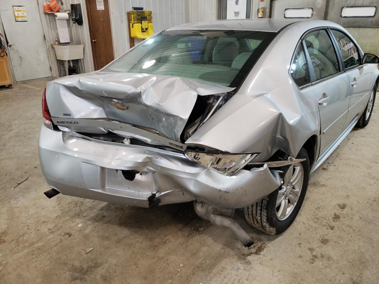 2012 Chevrolet Impala VIN 2G1WF5E39C1143099 Copart auction photo, rear end / undercarriage damage thumbnail 9