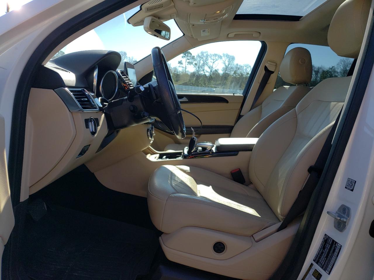 2016 Mercedes-Benz GLE VIN 4JGDA5JB4GA809402 Copart auction photo, front end damage thumbnail 7