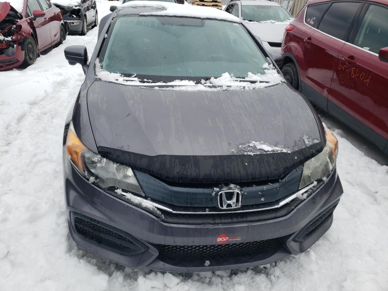 2015 Honda Civic VIN 2HGFG3B58FH002231 Copart auction photo, rear end damage thumbnail 5