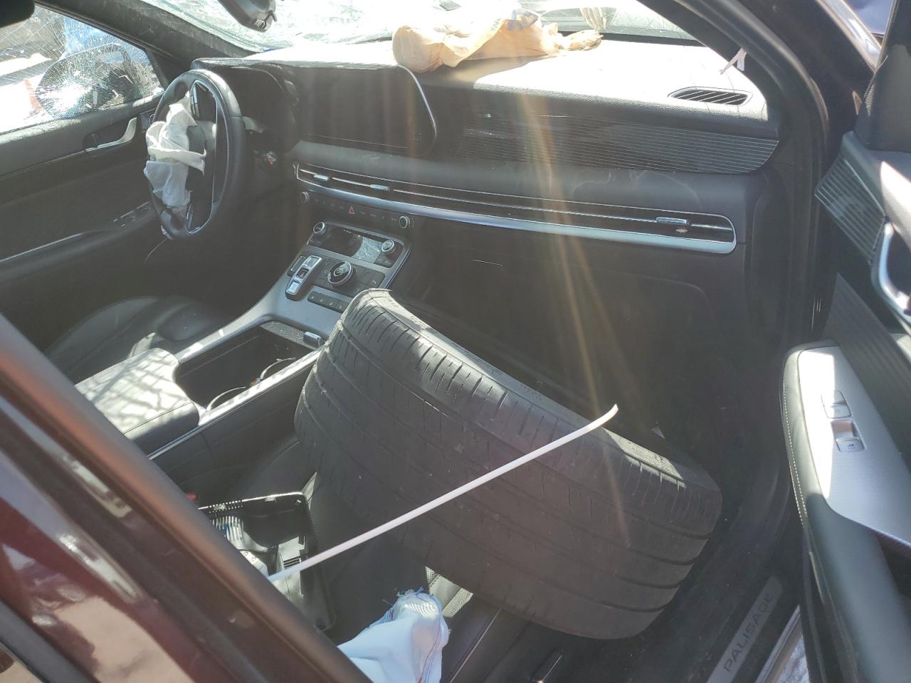 2023 Hyundai Palisade VIN KM8R74GEXPU546959 Copart auction photo, all over damage thumbnail 8