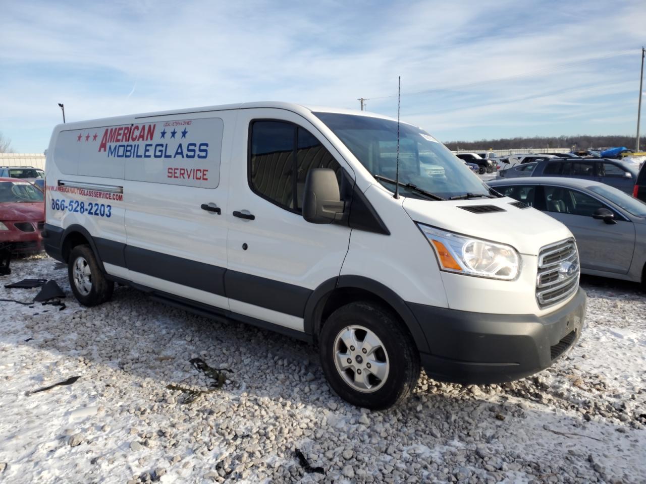 2017 Ford Transit VIN 1FBZX2YM6HKA63355 Copart auction photo, side / rear end damage thumbnail 4
