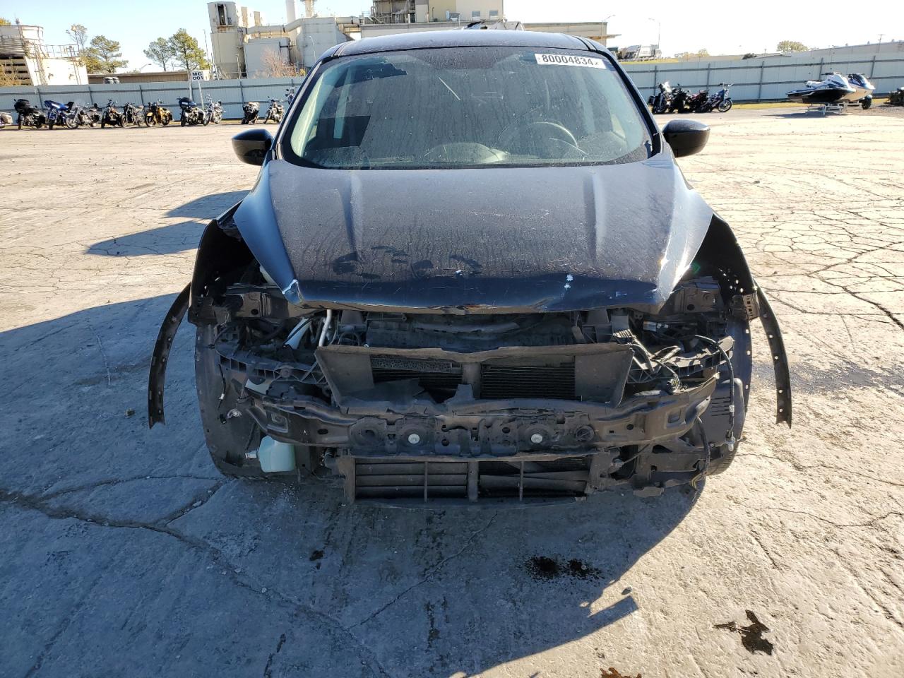 2017 Ford Escape VIN 1FMCU0GD4HUE85608 Copart auction photo, front end / undercarriage damage thumbnail 5