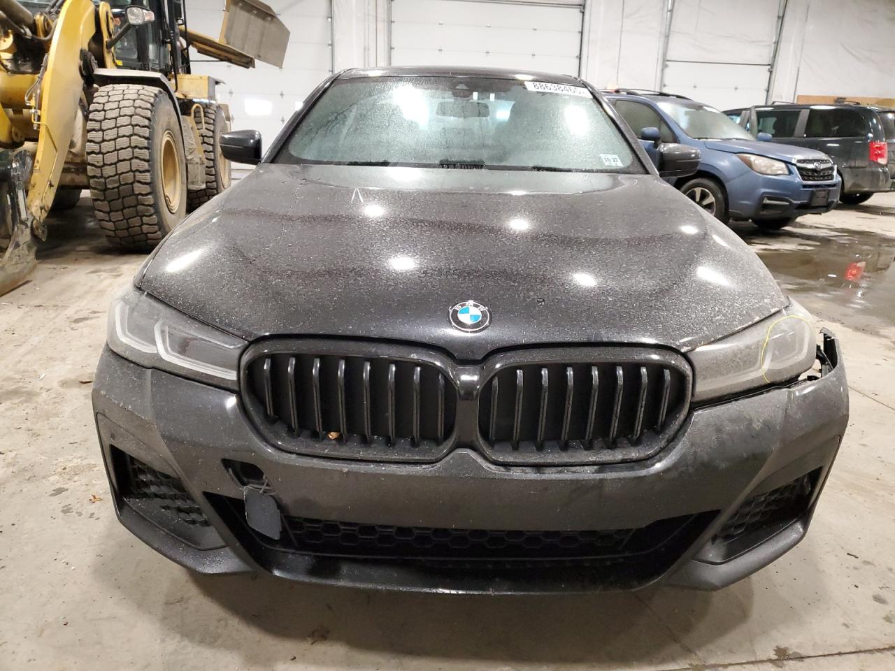 2022 BMW 5er VIN WBA13BJ08NWX84919 Copart auction photo, front end / rear end damage thumbnail 5