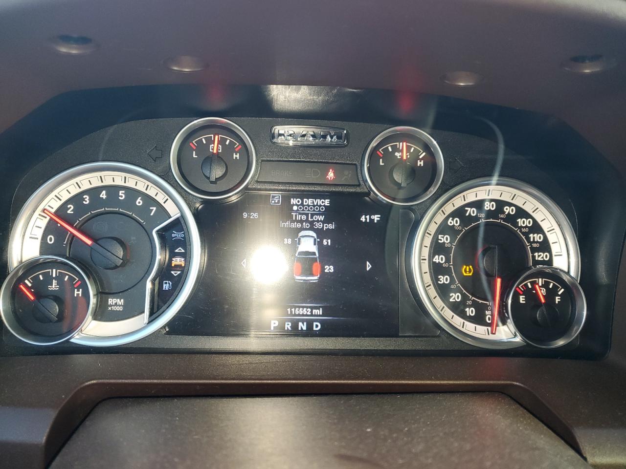 2014 RAM 1500 VIN 1C6RR6LT5ES415517 Copart auction photo, side / rear end damage thumbnail 9