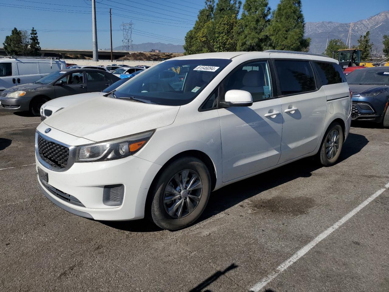 2016 KIA Sedona VIN KNDMB5C17G6089473