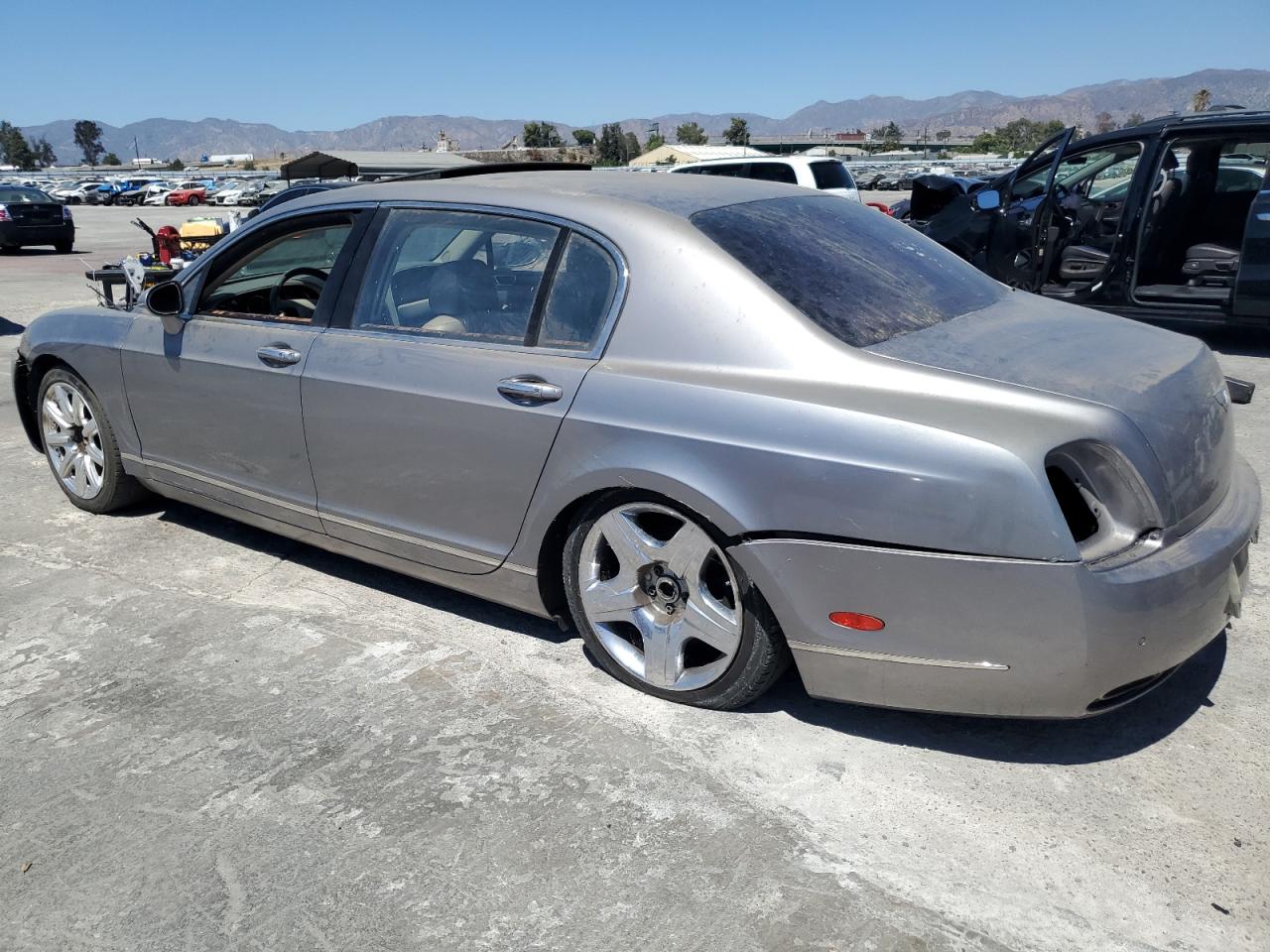 2007 Bentley Continental VIN SCBBR93W77C040445 Copart auction photo, all over damage thumbnail 2