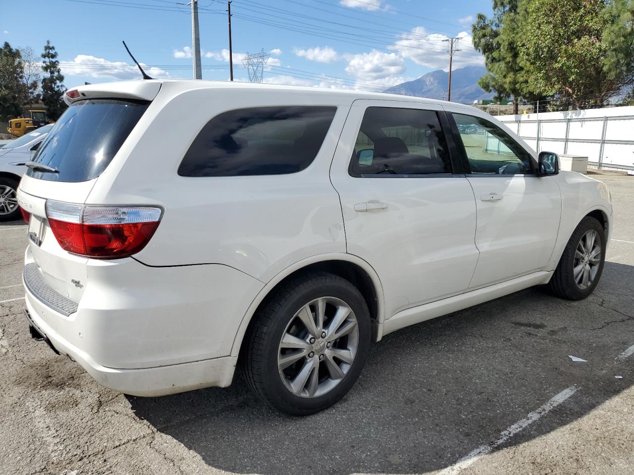 2012 Dodge Durango VIN 1C4SDHCT2CC321834 Copart auction photo, rear end damage thumbnail 3