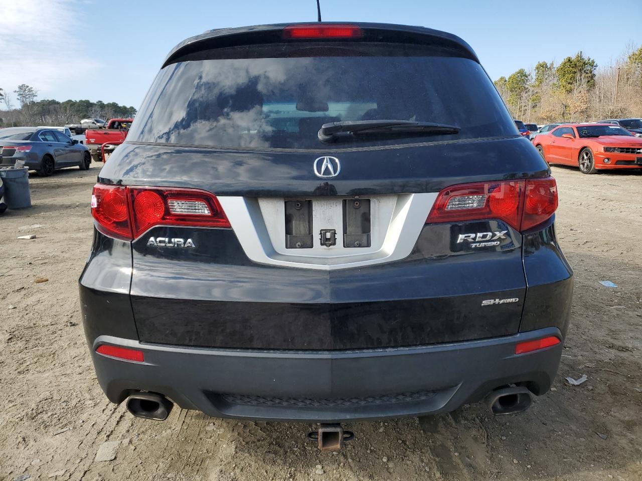 2011 Acura RDX VIN 5J8TB1H50BA006957 Copart auction photo, side / front end damage thumbnail 6