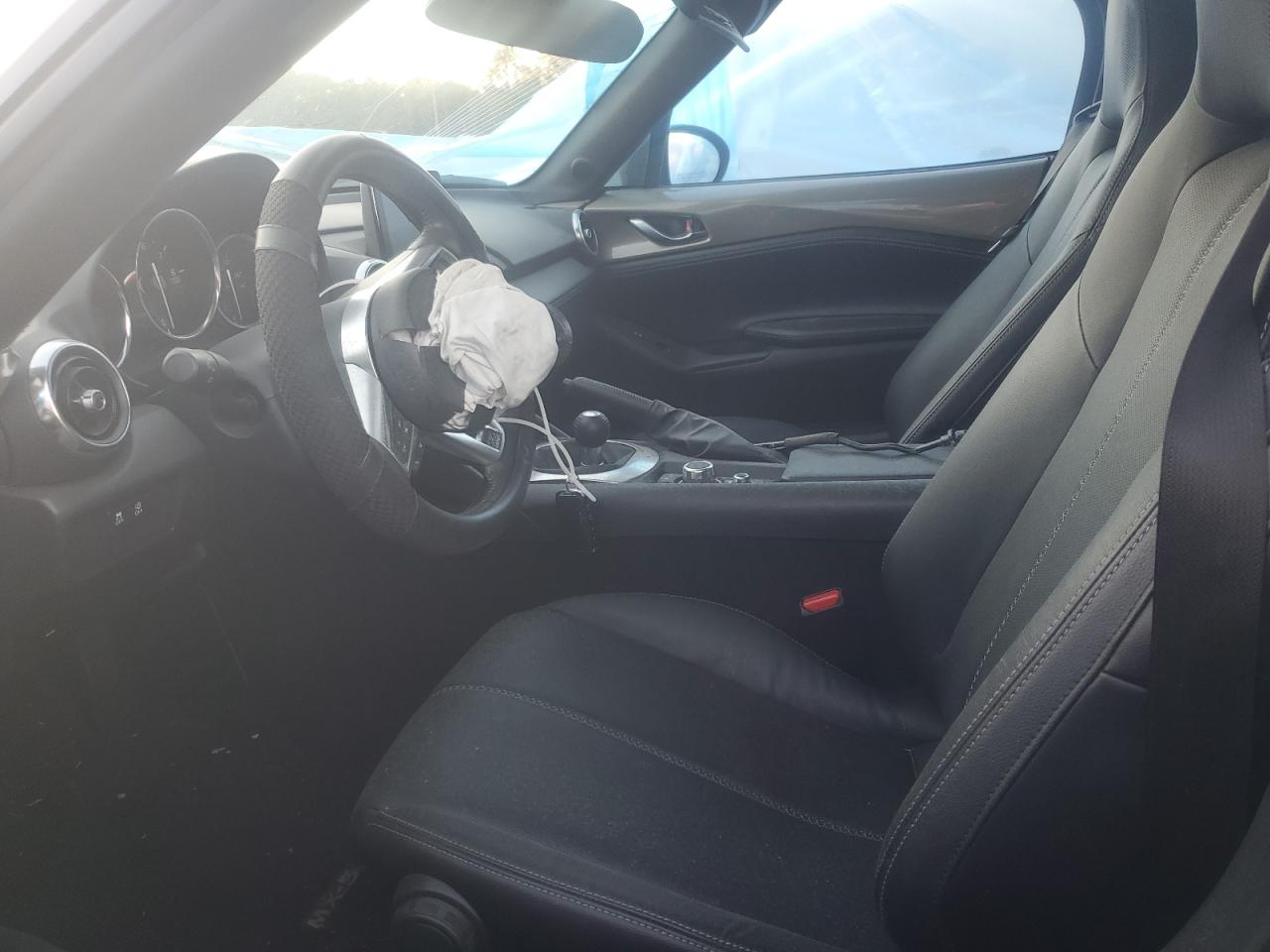 2023 Mazda MX-5 VIN JM1NDAD77P0552158 Copart auction photo, front end damage thumbnail 7
