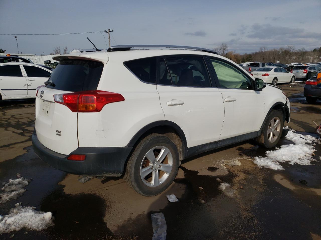 2013 Toyota RAV 4 VIN JTMRFREV3DD007053 Copart auction photo, front end damage thumbnail 3