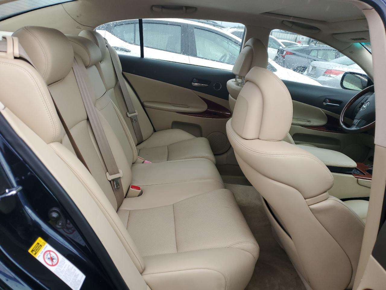 2007 Lexus GS VIN JTHCE96S270011554 Copart auction photo, water/flood damage thumbnail 10