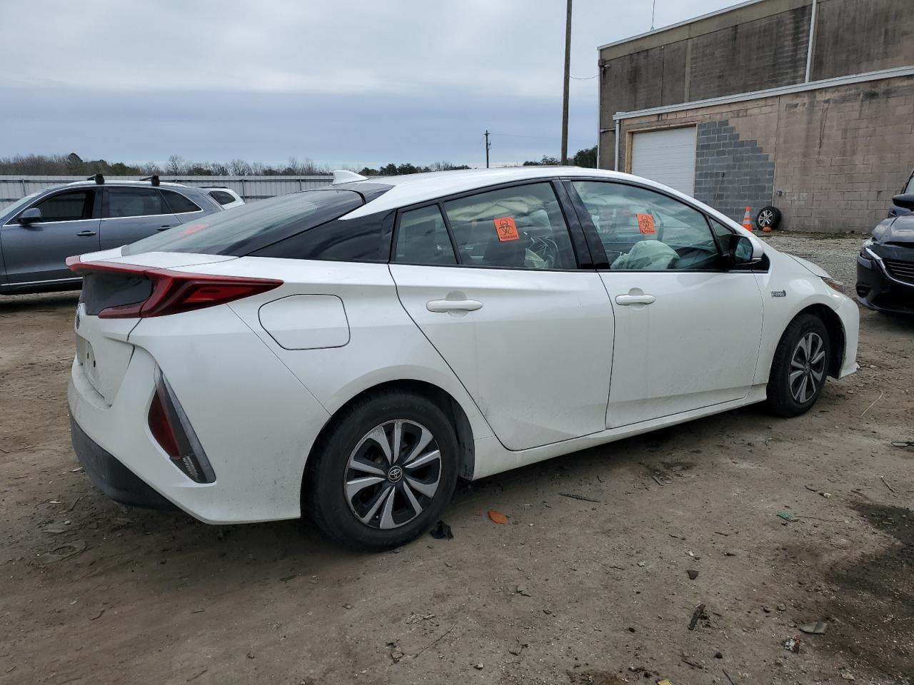 2017 Toyota Prius VIN JTDKARFP2H3045045 Copart auction photo, front end / undercarriage damage thumbnail 3