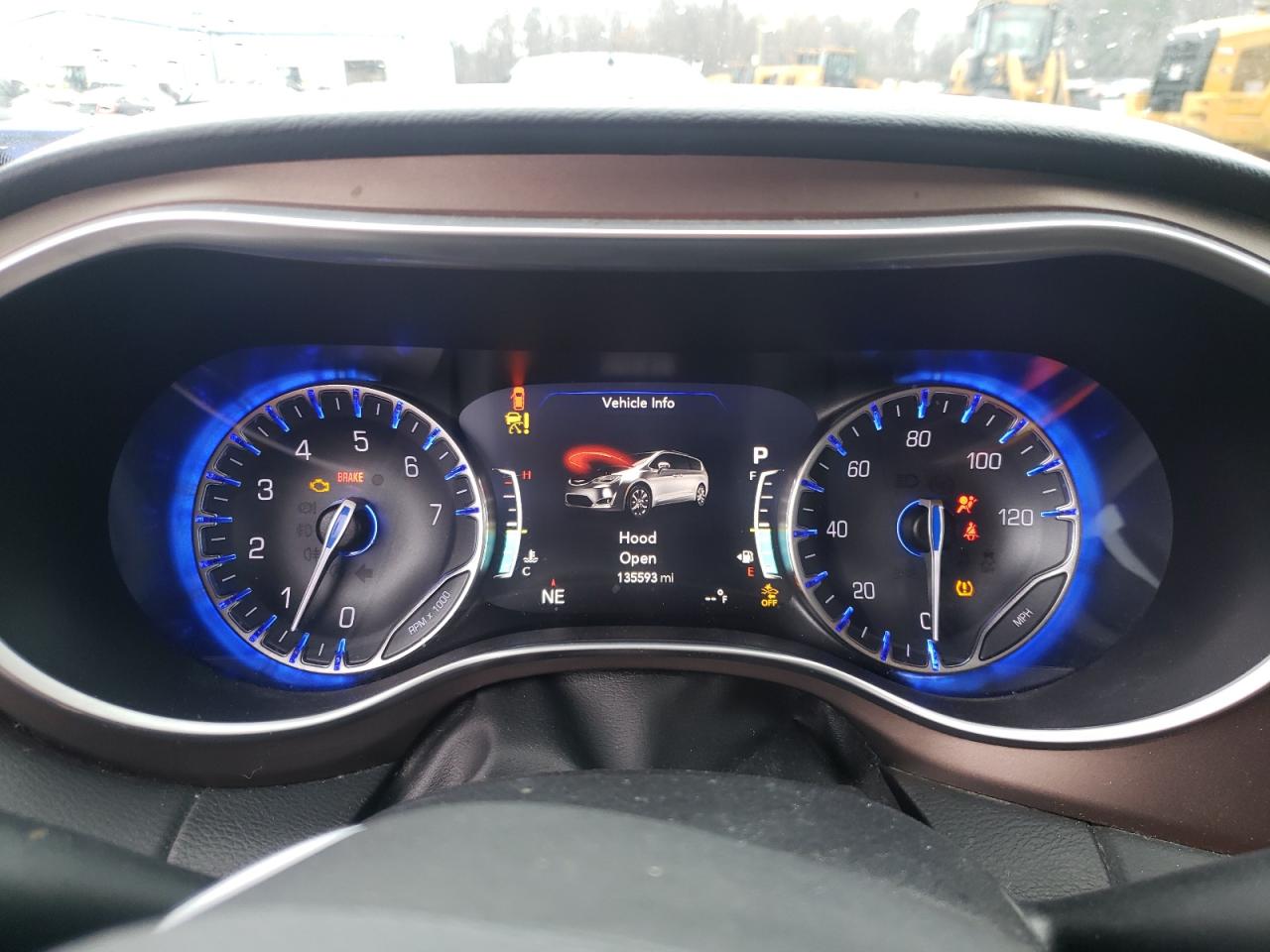 2017 Chrysler Pacifica VIN 2C4RC1EG0HR518248 Copart auction photo, all over / frame damage damage thumbnail 9