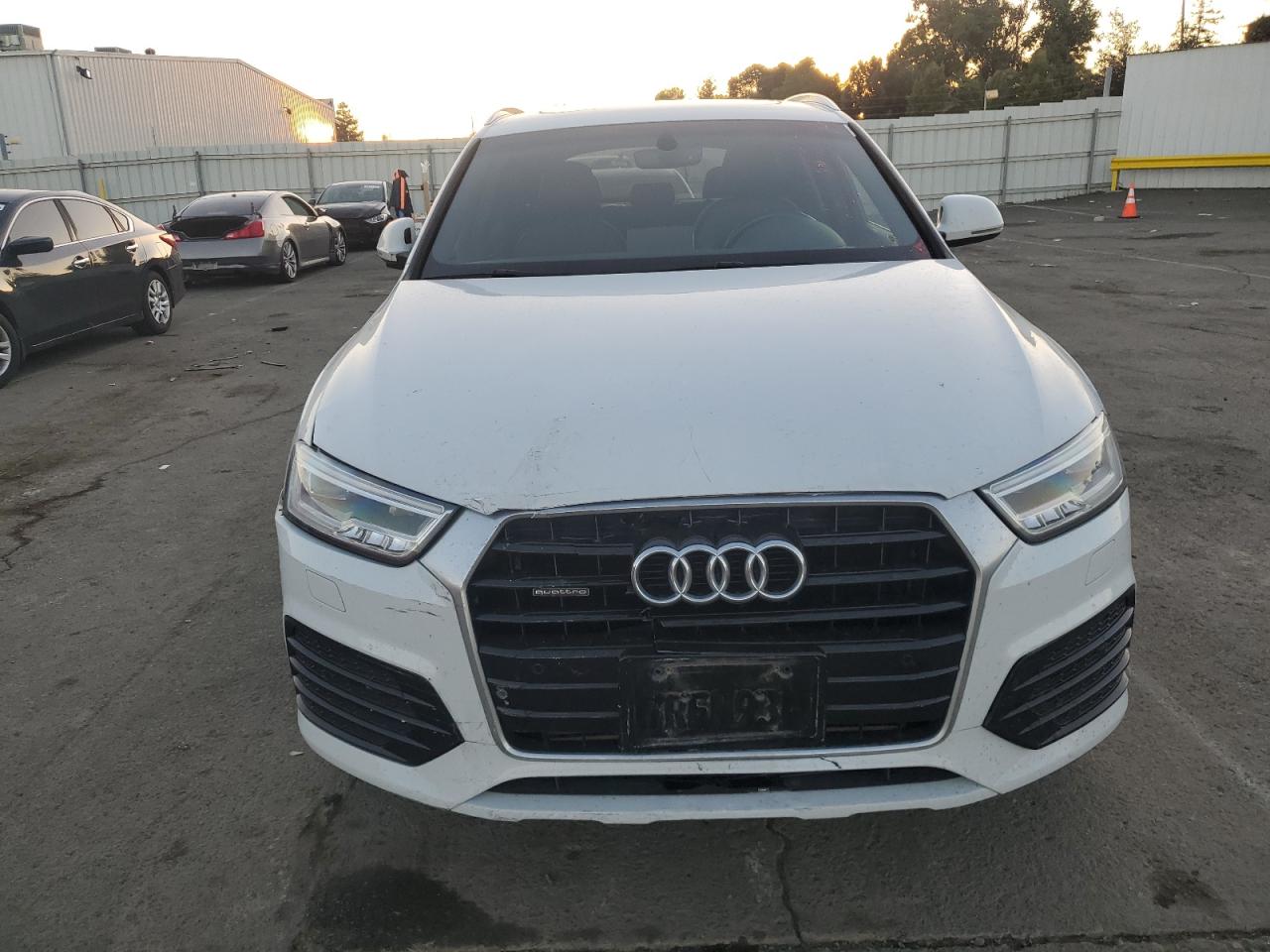 2016 Audi Q3 VIN WA1GFCFS9GR008041 Copart auction photo, rear end damage thumbnail 5