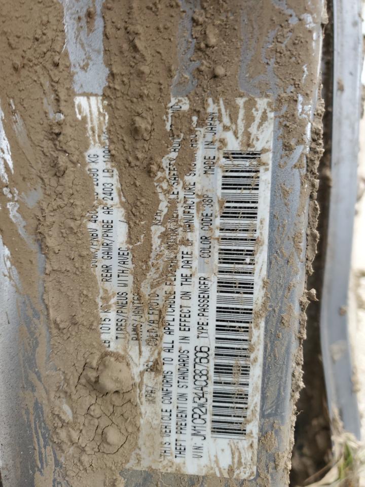 2010 Mazda 5 VIN JM1CR2W34A0387606 Copart auction photo, water/flood / all over damage thumbnail 13