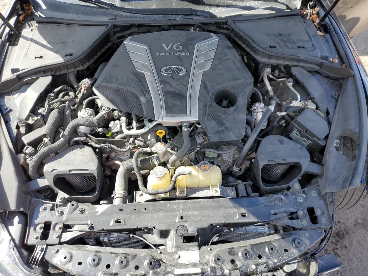 2018 Infiniti Q60 VIN JN1EV7EKXJM342403 Copart auction photo, vandalism / front end damage thumbnail 11