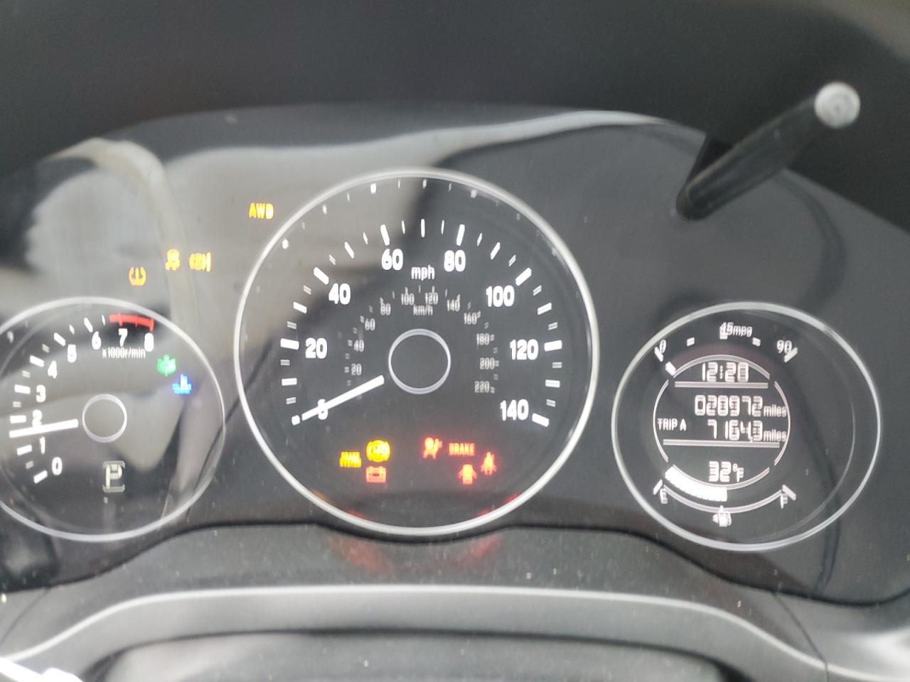 2018 Honda HR-V VIN 3CZRU6H70JM701159 Copart auction photo, front end / minor dent/scratches damage thumbnail 9