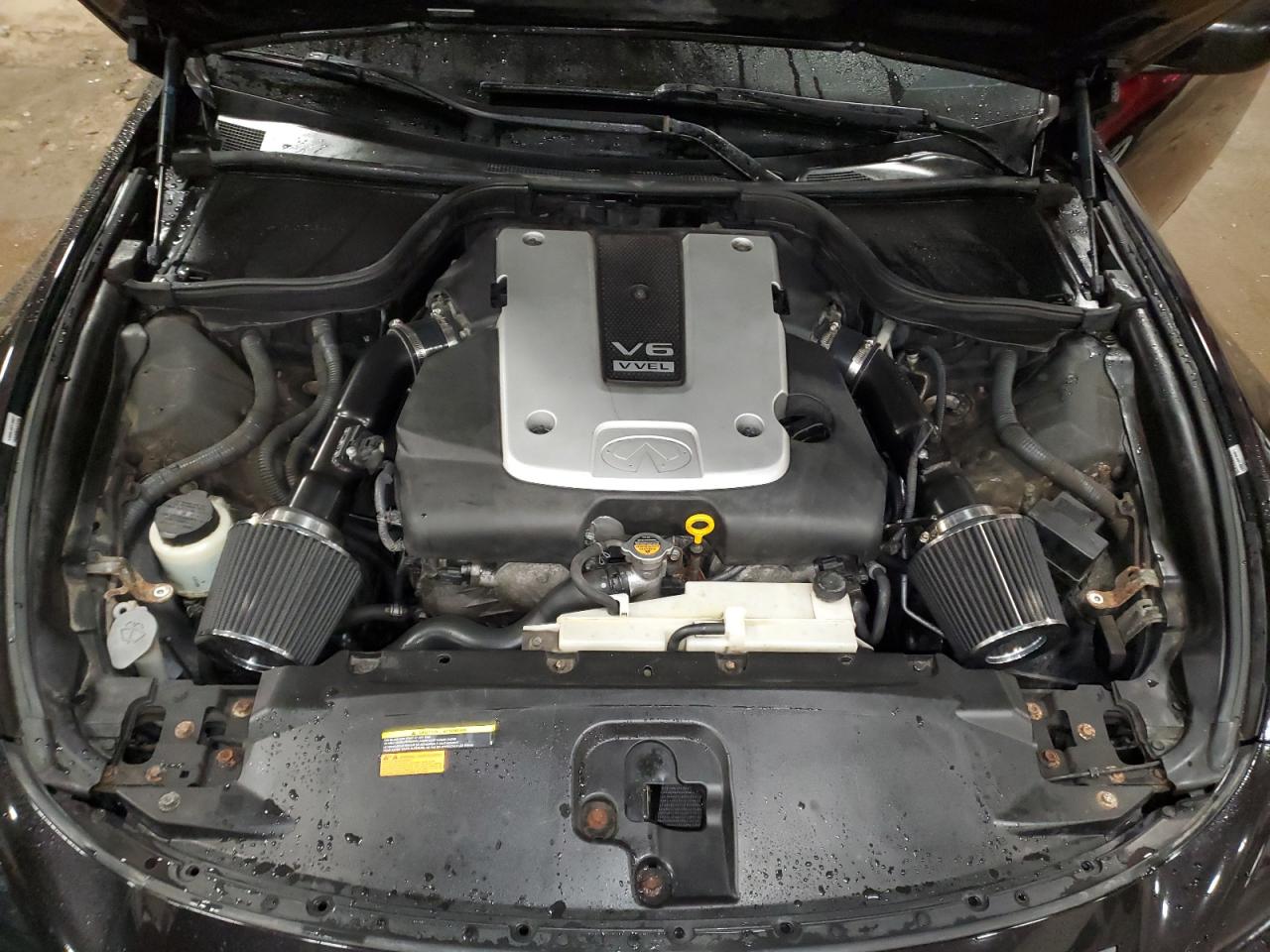 2013 Infiniti G VIN JN1CV6EL8DM981846 Copart auction photo, undercarriage / side damage thumbnail 11