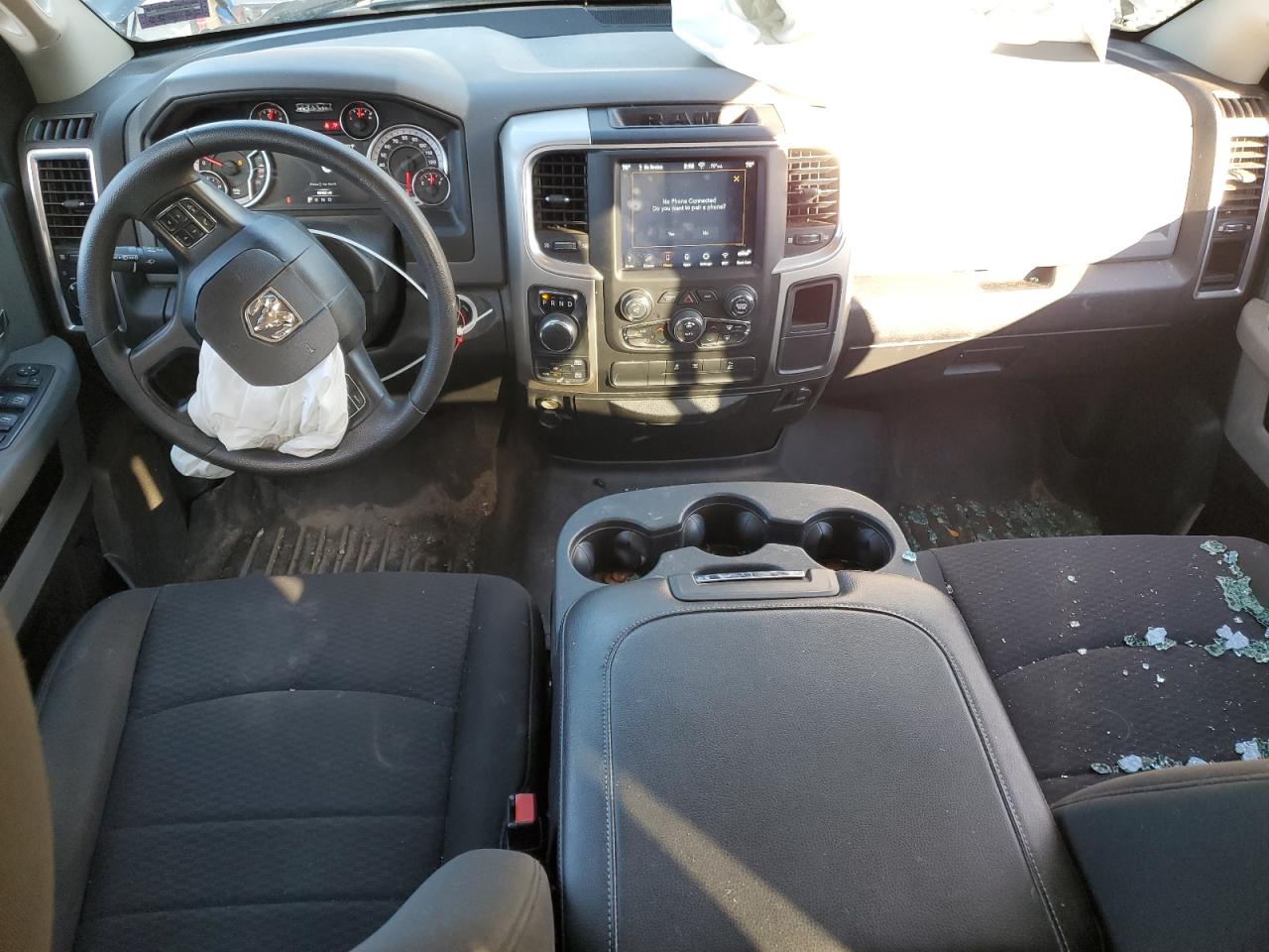 2019 RAM 1500 VIN 1C6RR7GTXKS725917 Copart auction photo, front end / undercarriage damage thumbnail 8