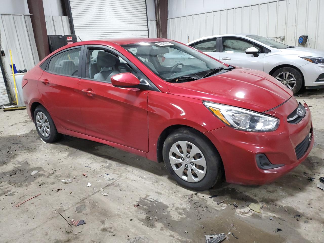 2016 Hyundai Accent VIN KMHCT4AEXGU115886 Copart auction photo, front end damage thumbnail 4