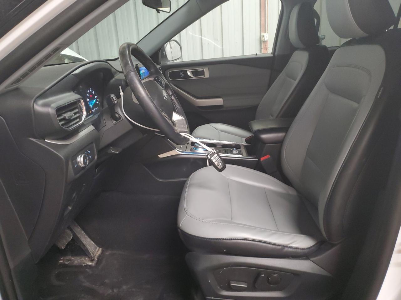 2021 Ford Explorer VIN 1FMSK8DHXMGB56881 Copart auction photo, rear end / front end damage thumbnail 7